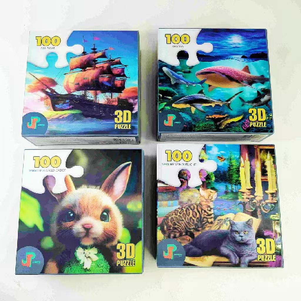 Puzzle raster animaux 100 pièces