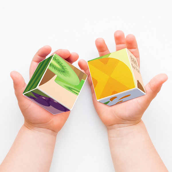 Puzzles de cubes 3D pour les enfants